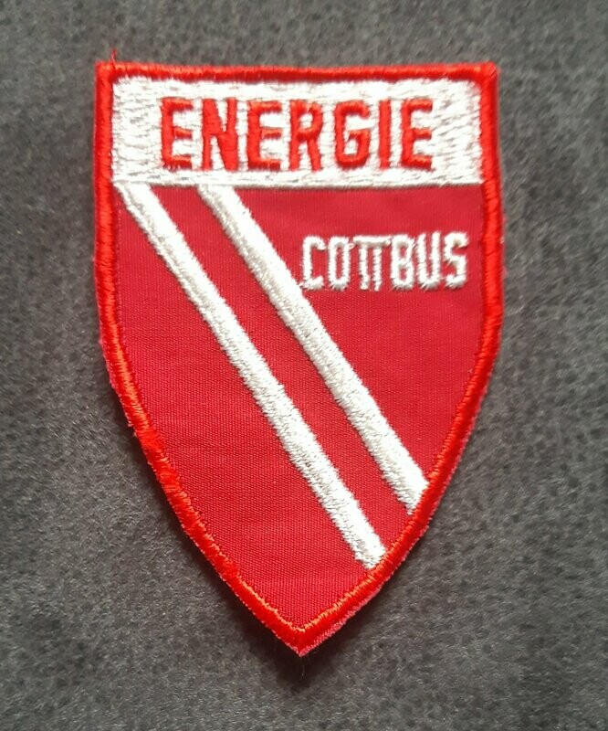 Orig. Aufnäher BSG Energie Cottbus DDR Oberliga