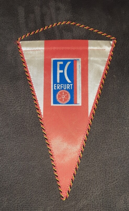Wimpel FC Rot Weiß Erfurt DDR Oberliga 