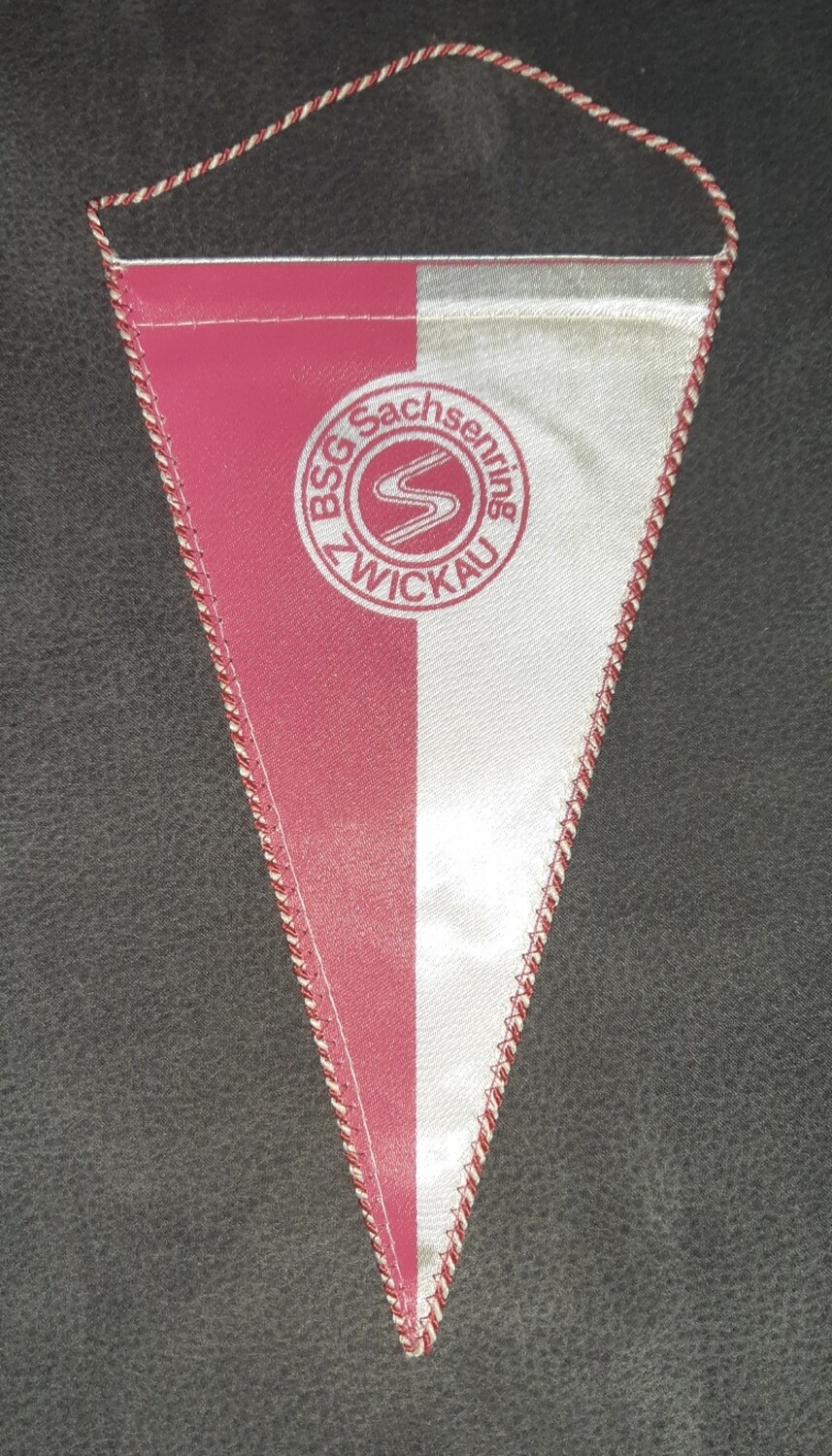 Wimpel BSG Sachsenring Zwickau DDR Oberliga