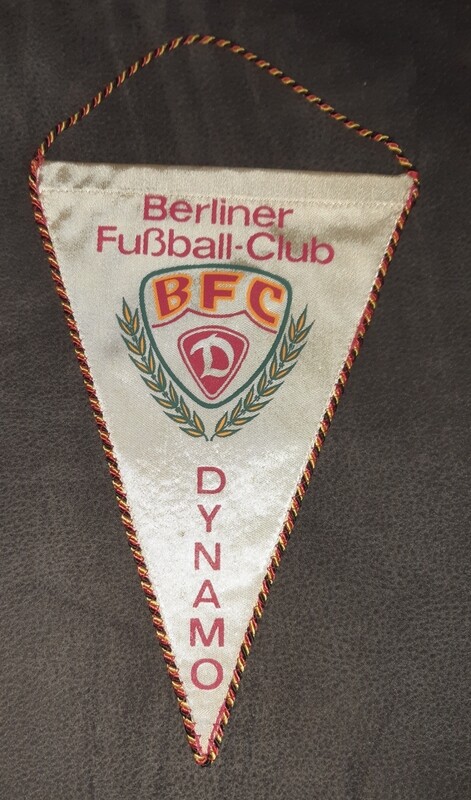 Wimpel BFC Dynamo DDR Oberliga 