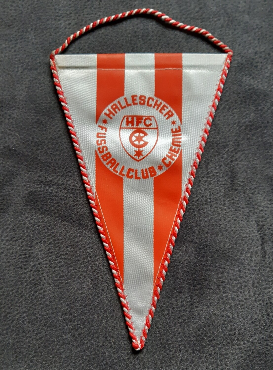 Wimpel HFC Chemie Halle DDR Oberliga 