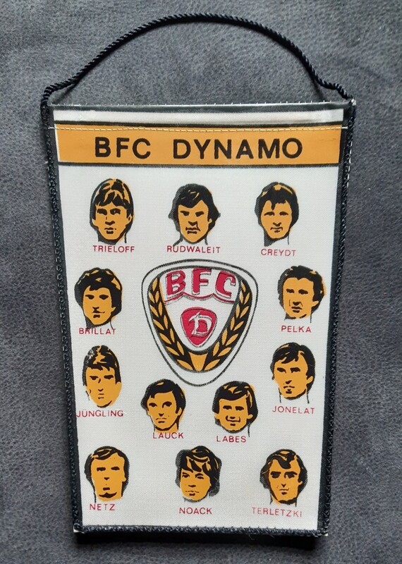 Wimpel BFC Dynamo DDR Oberliga 