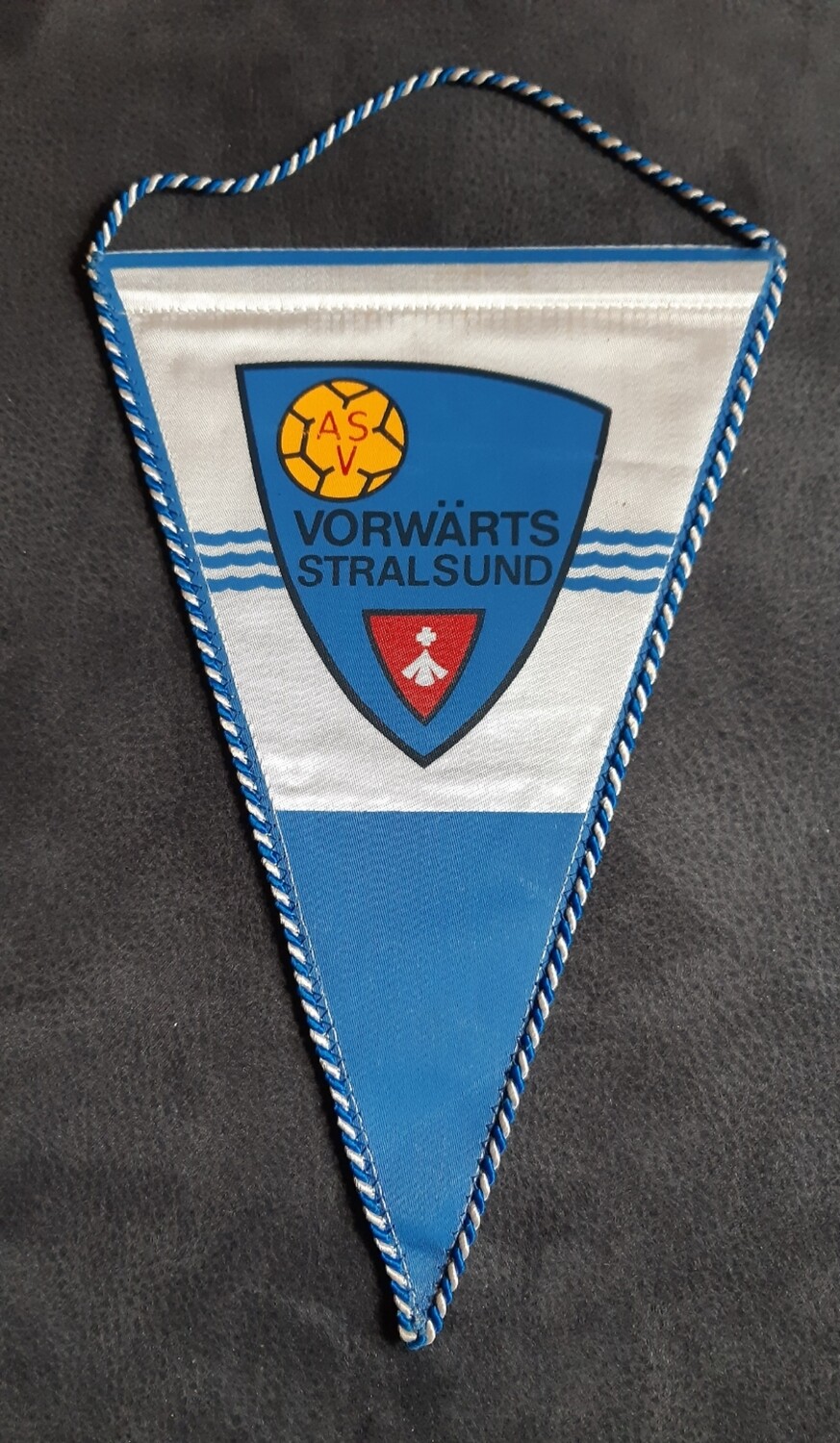 Wimpel ASV Vorwärts Stralsund DDR Liga