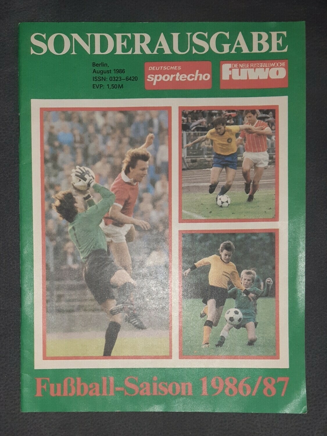 Sportecho Fuwo Sonderausgabe 1986/87 DDR