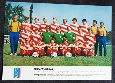 Programm DDR Oberliga 1979/80 1 FC Magdeburg Wismut Aue 
