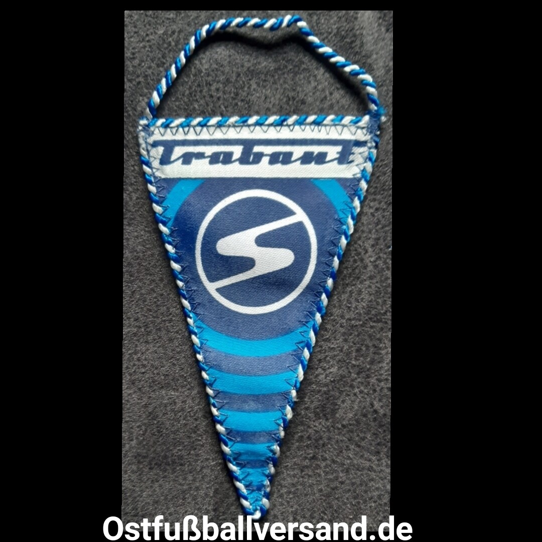 Orig. DDR Trabant Wimpel 13 x 7 cm VEB Sachsenring Zwickau 