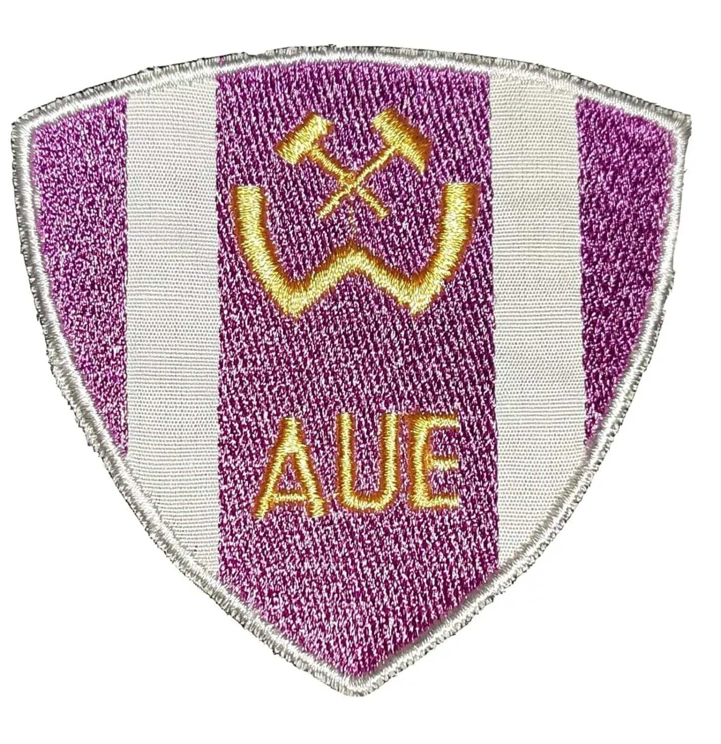 Original DDR Aufnäher BSG Wismut Aue