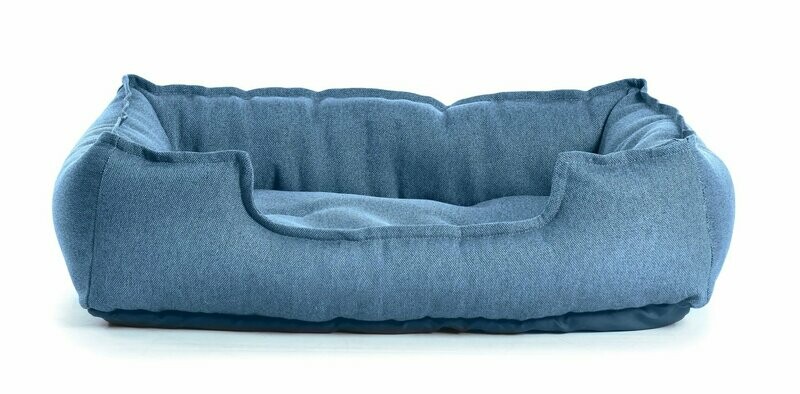 Blauwe mand