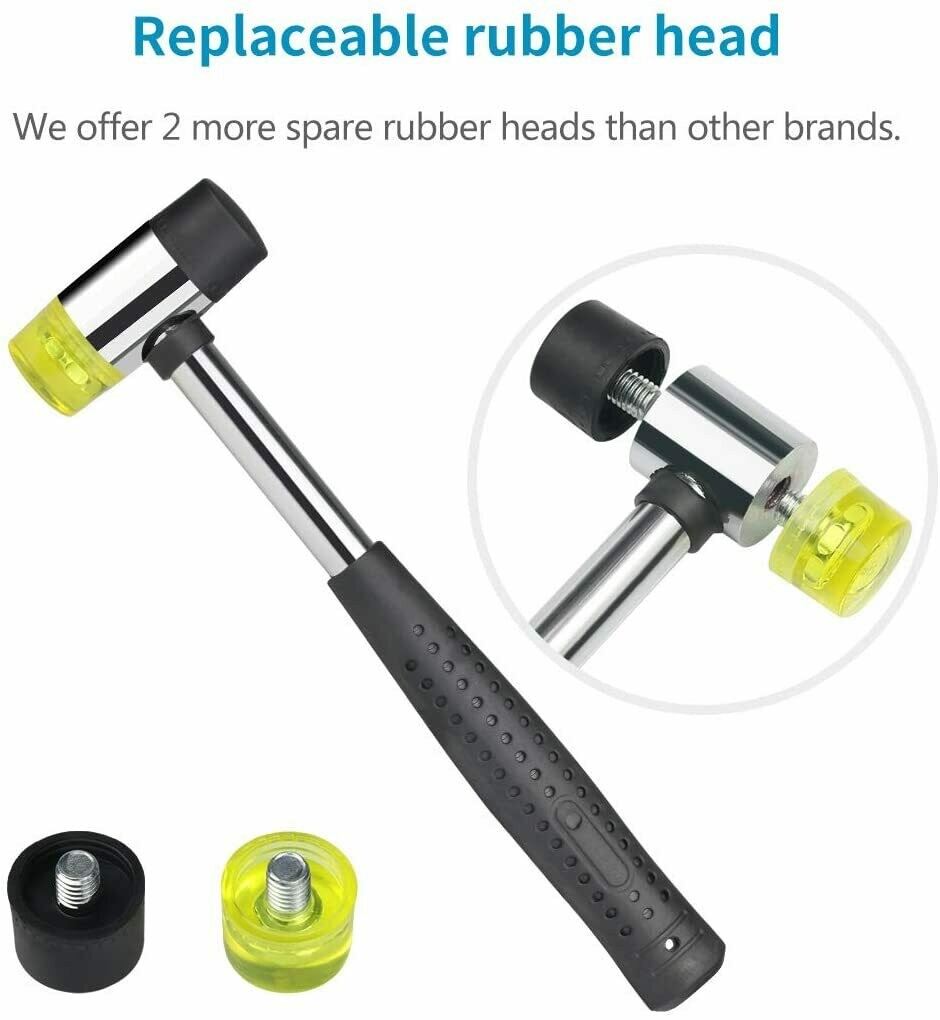 Twod Roll Pin Punch Set with Storage Pouch, 9 Piece Steel Removal Tool Kit for Jewelry, Watches,Rifle Pins with Holder