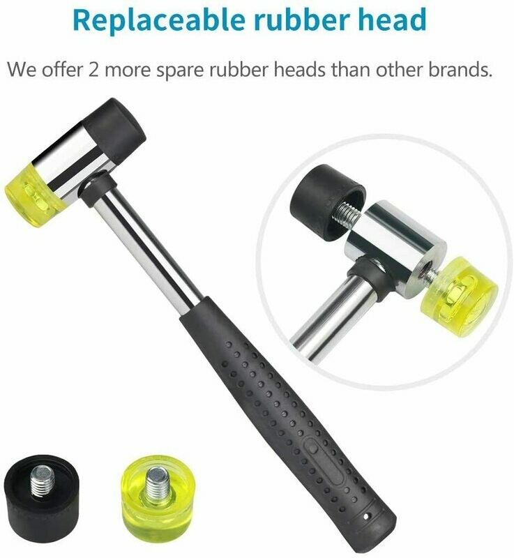 Twod Roll Pin Punch Set with Storage Pouch, 9 Piece Steel Removal Tool Kit for Jewelry, Watches,Rifle Pins with Holder