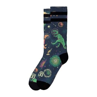 American Socks Space Dino Gr.L/XL