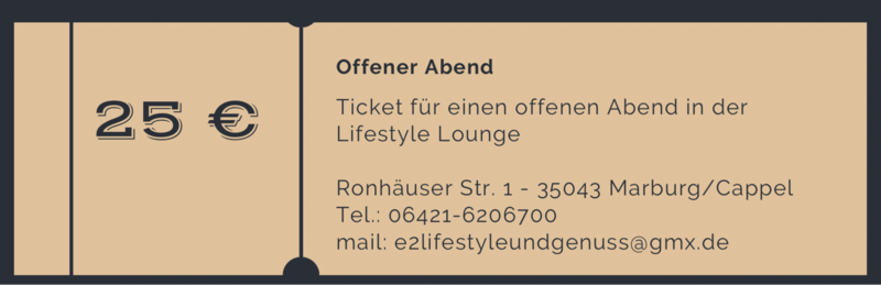 Ticket offener Abend