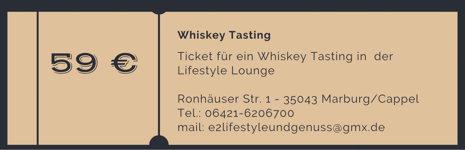 Ticket Whiskey Tasting