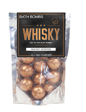 Badekugeln Whisky
