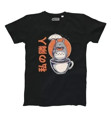 Grafitee Shirt Totoro Black