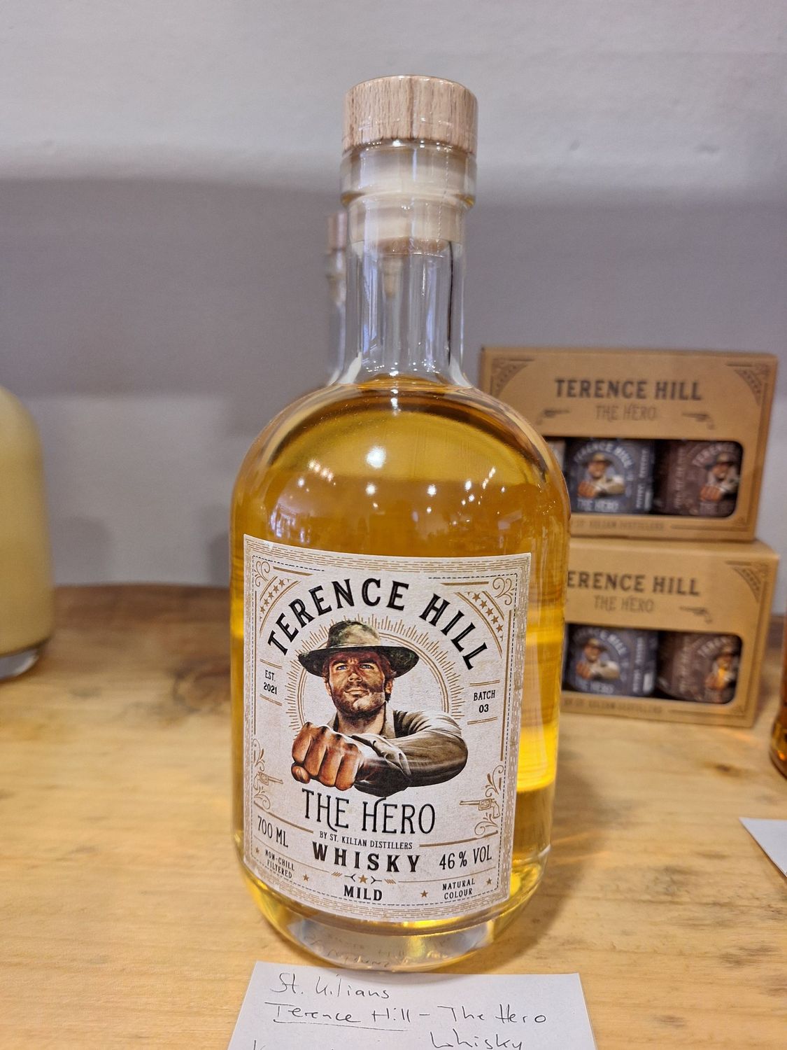 St.Kilian Terence Hill The Hero Whisky