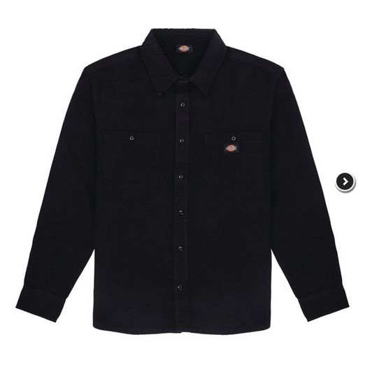 Dickies  Canvashemd Schwarz