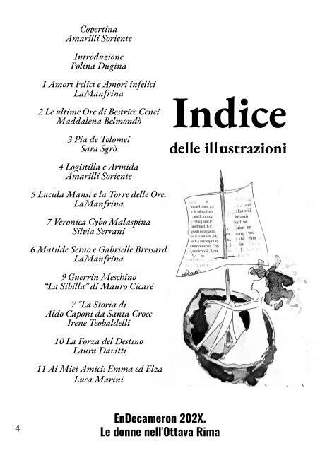 Endecameron 202X - Le Donne nell&#39;Ottava Rima