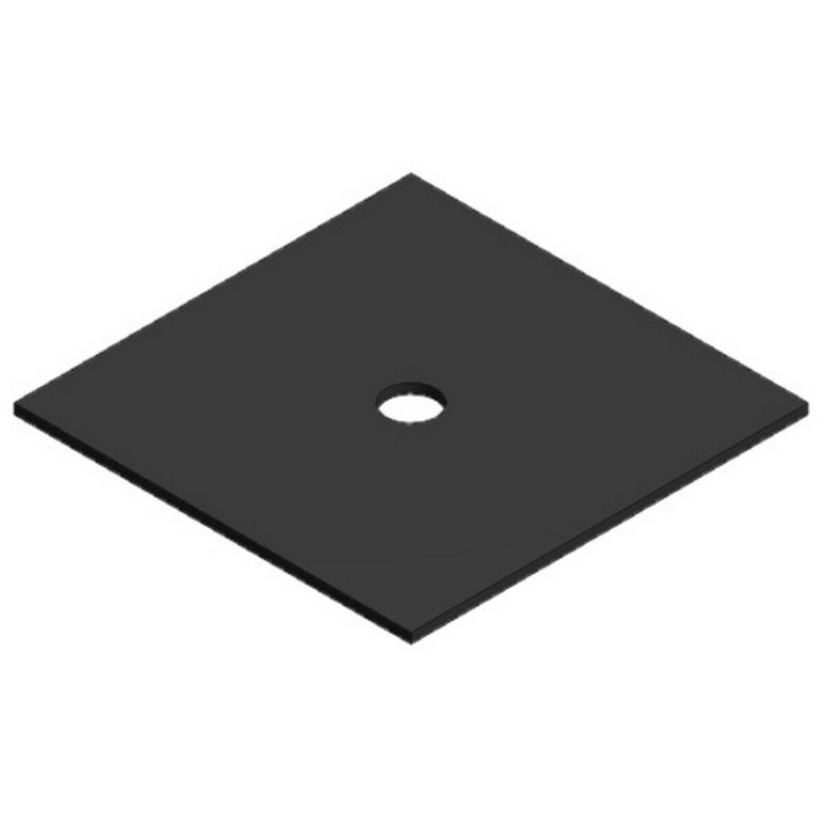 Van Der Valk Rubber Plate 40x40x1mm For Trap Profile