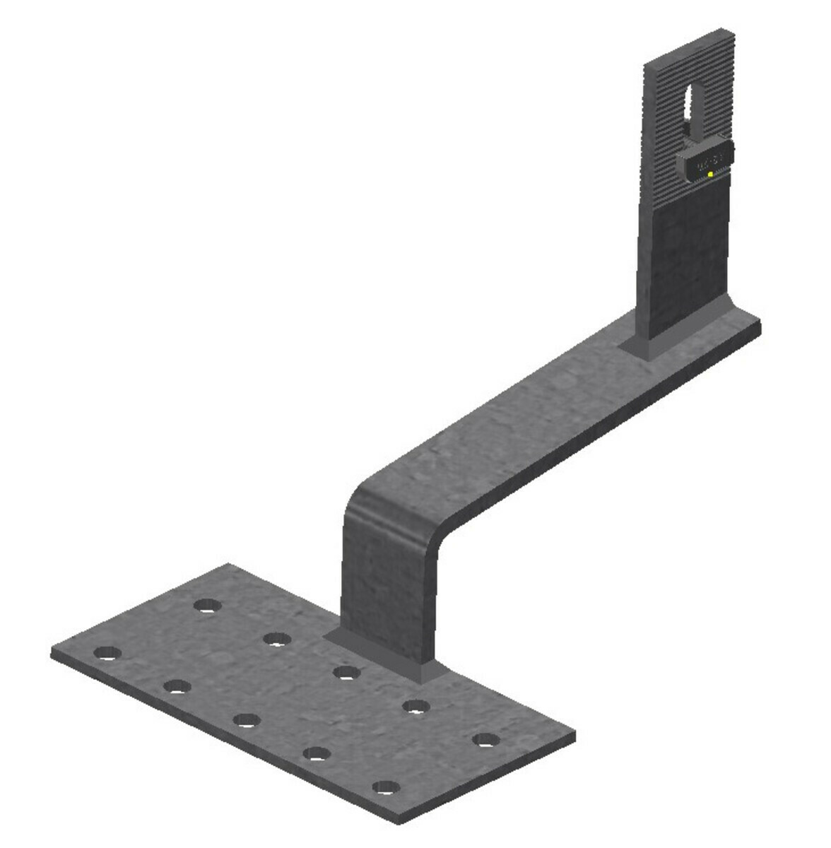 Van Der Valk Galv. Strongline Roof Hook - Heavy Duty - Twist + Hammerhead Bolt +