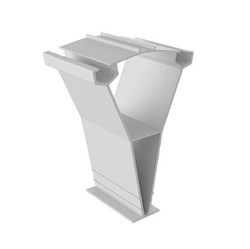 FS10-EW Ridge support 10 °