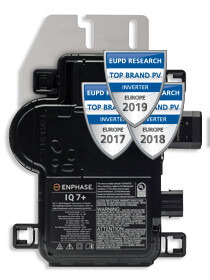 Enphase IQ7 + 60 och 72 cell Microinverter 230 & 400VAC Enphase IQ7 + 60 och 72 cell Microinverter 230 & 400VAC