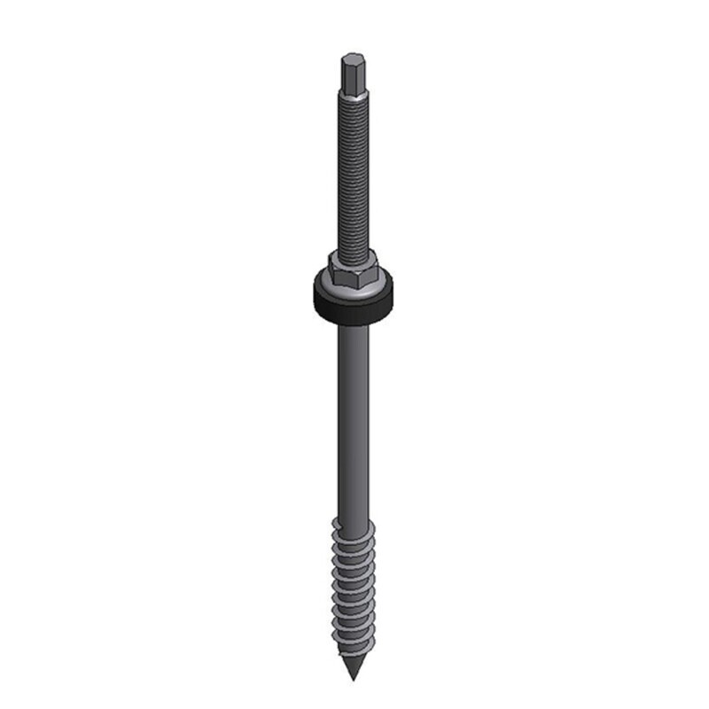 Van Der Valk Ss Hanger Bolt - M10x250mm Wooden Purlin