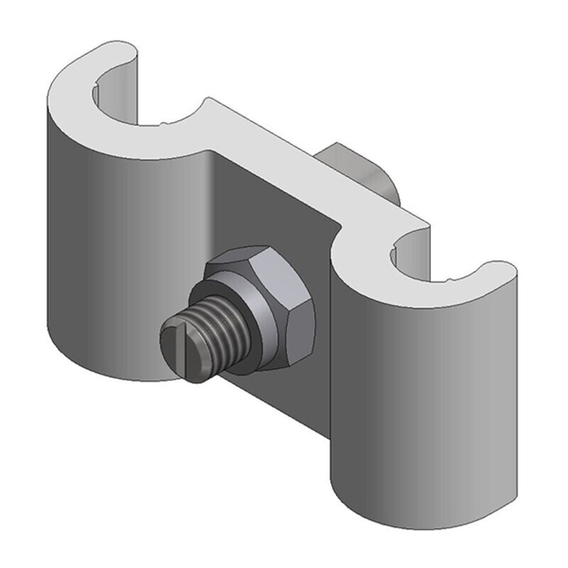 Van Der Valk Alu Hanger Bolt Clamp + Hammerhead + Nut