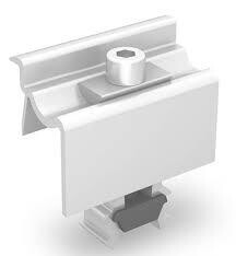 K2 Universal module end clamps OneEnd silver
