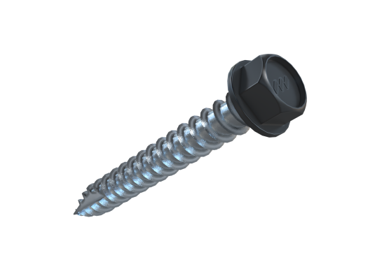 Nordmount Wood Screw (300st/förpackning) Svart