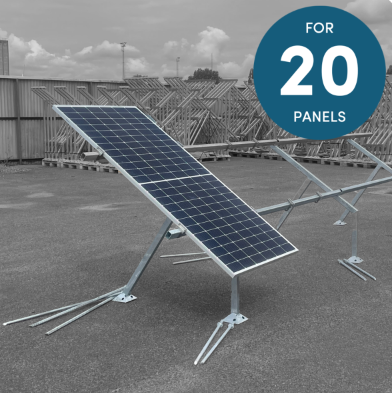 Tectopower Enkel Rads System 20 - Vindzon 2 - 1134