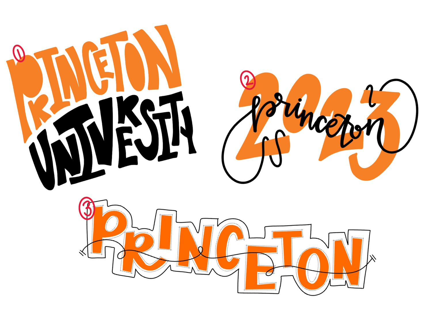 Princeton Stickers