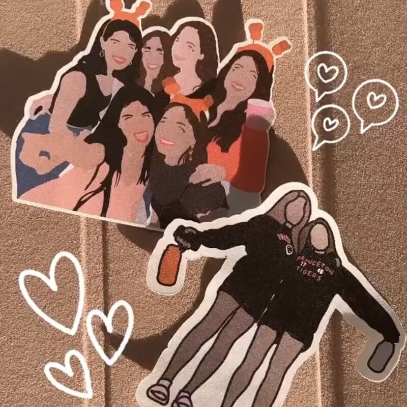 Custom Cartoon Sticker