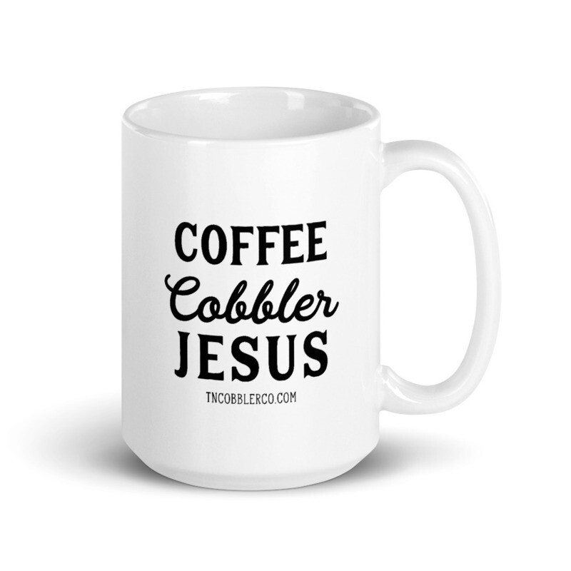 Coffee | Cobbler | Jesus | Mug White