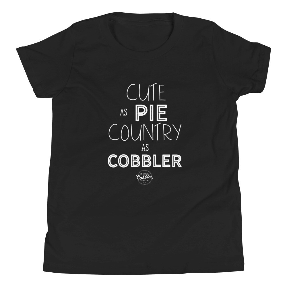 Cute as Pie Youth Short Sleeve Tee