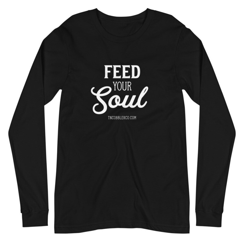 Feed Your Soul Long Sleeve Adult Tee