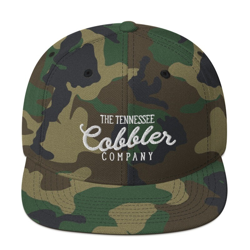 The Tennessee Cobbler Co. Camo Snapback Cap
