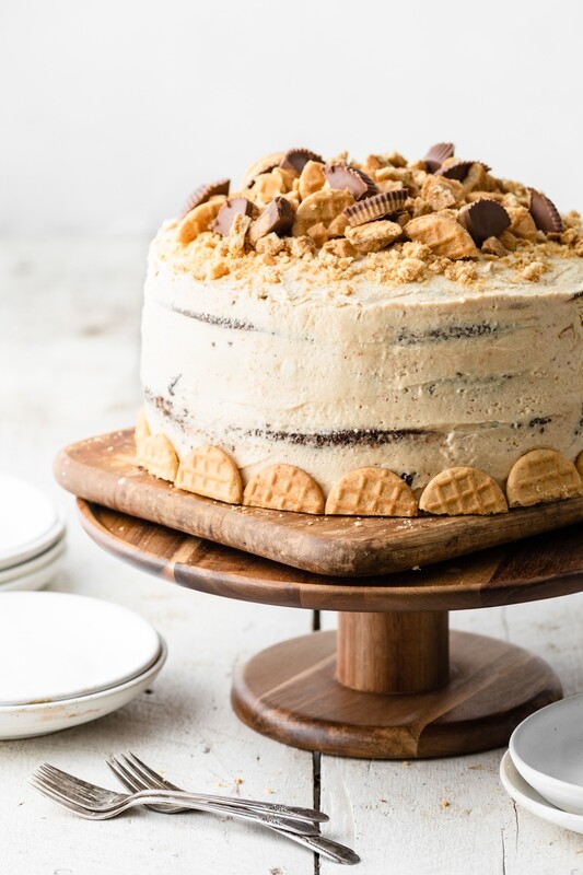 Peanut Butter Fudge Cake