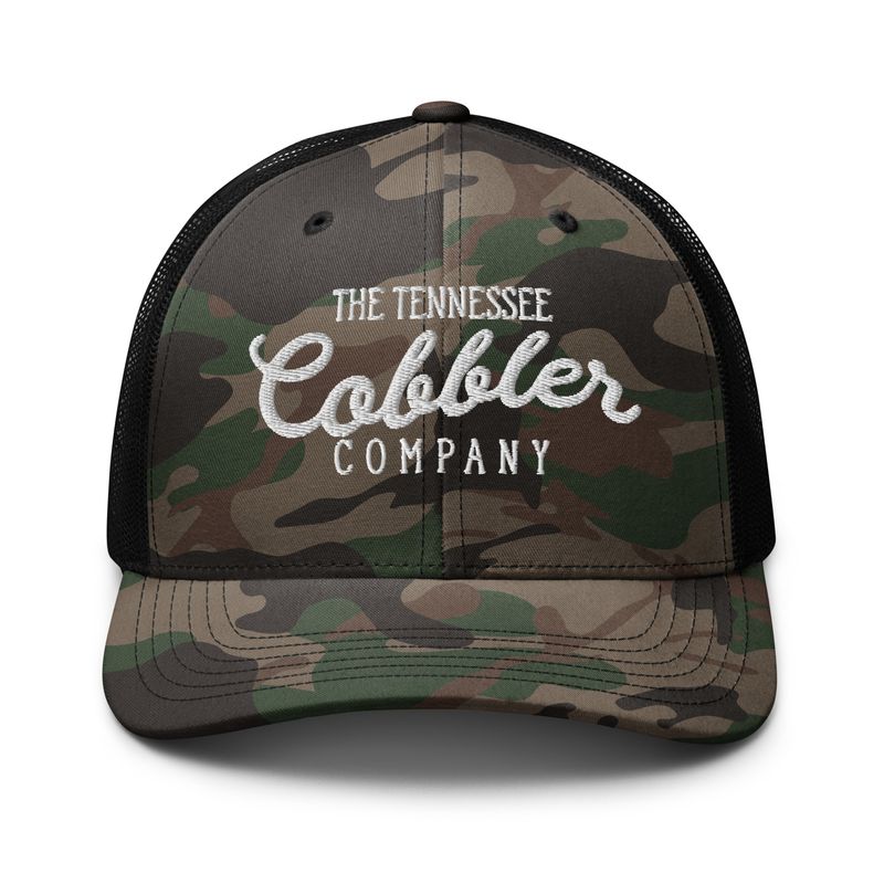 The Tennessee Cobbler Co. Camo Trucker Hat