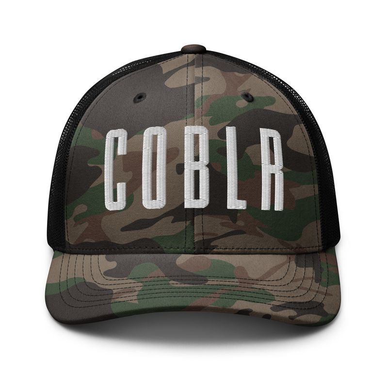 COBLR Camo Trucker Hat