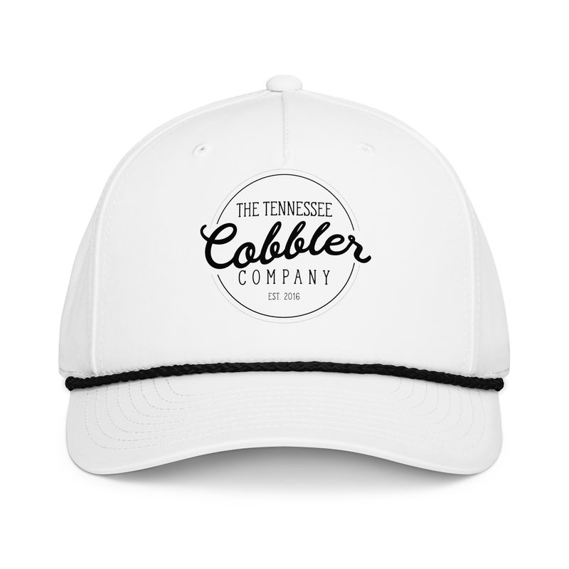 The Tennessee Cobbler Co. White logo Classic rope cap