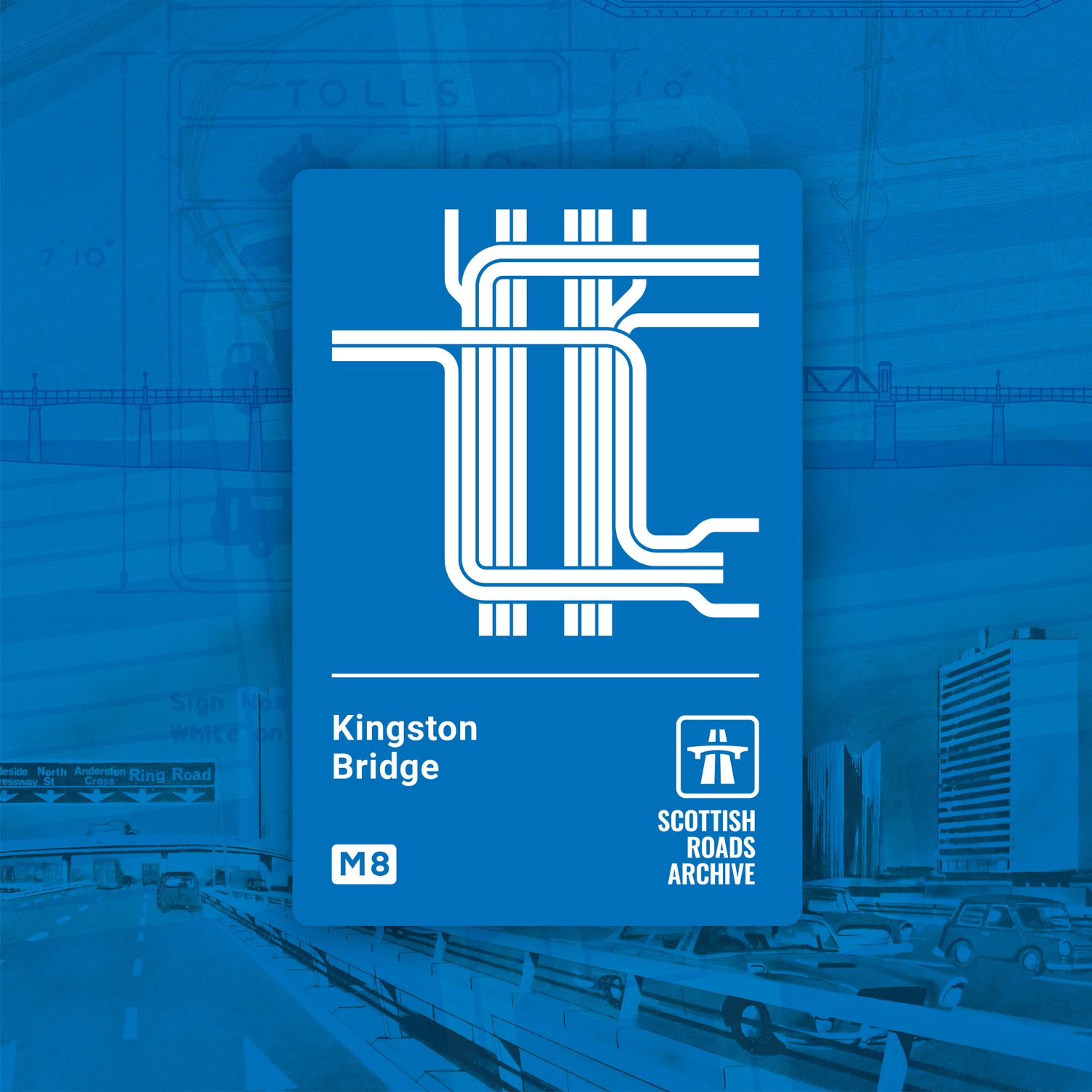 Kingston Bridge Magnet