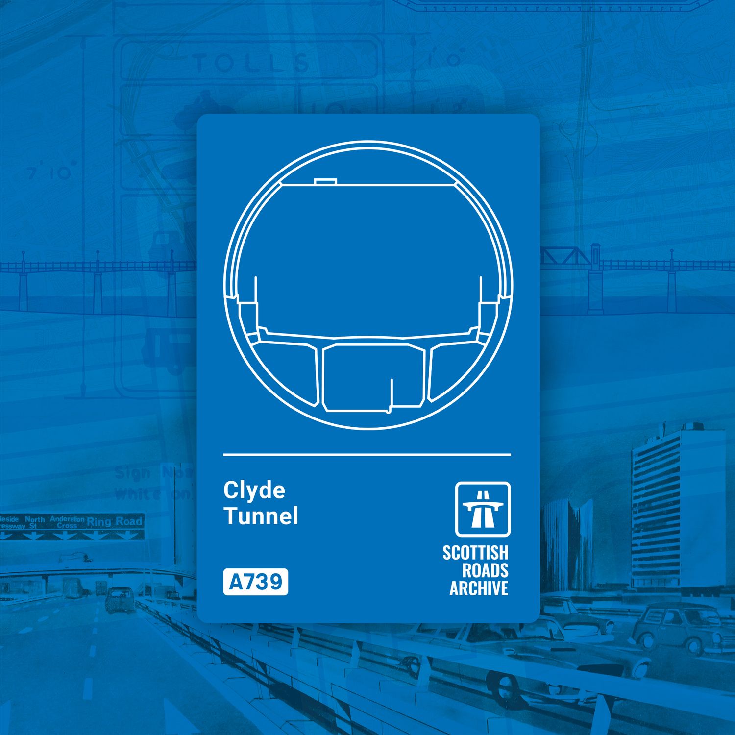 Clyde Tunnel Magnet