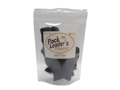 PACK LEADER'S CHOICE - Beef Liver Dehydrated Dog Treats