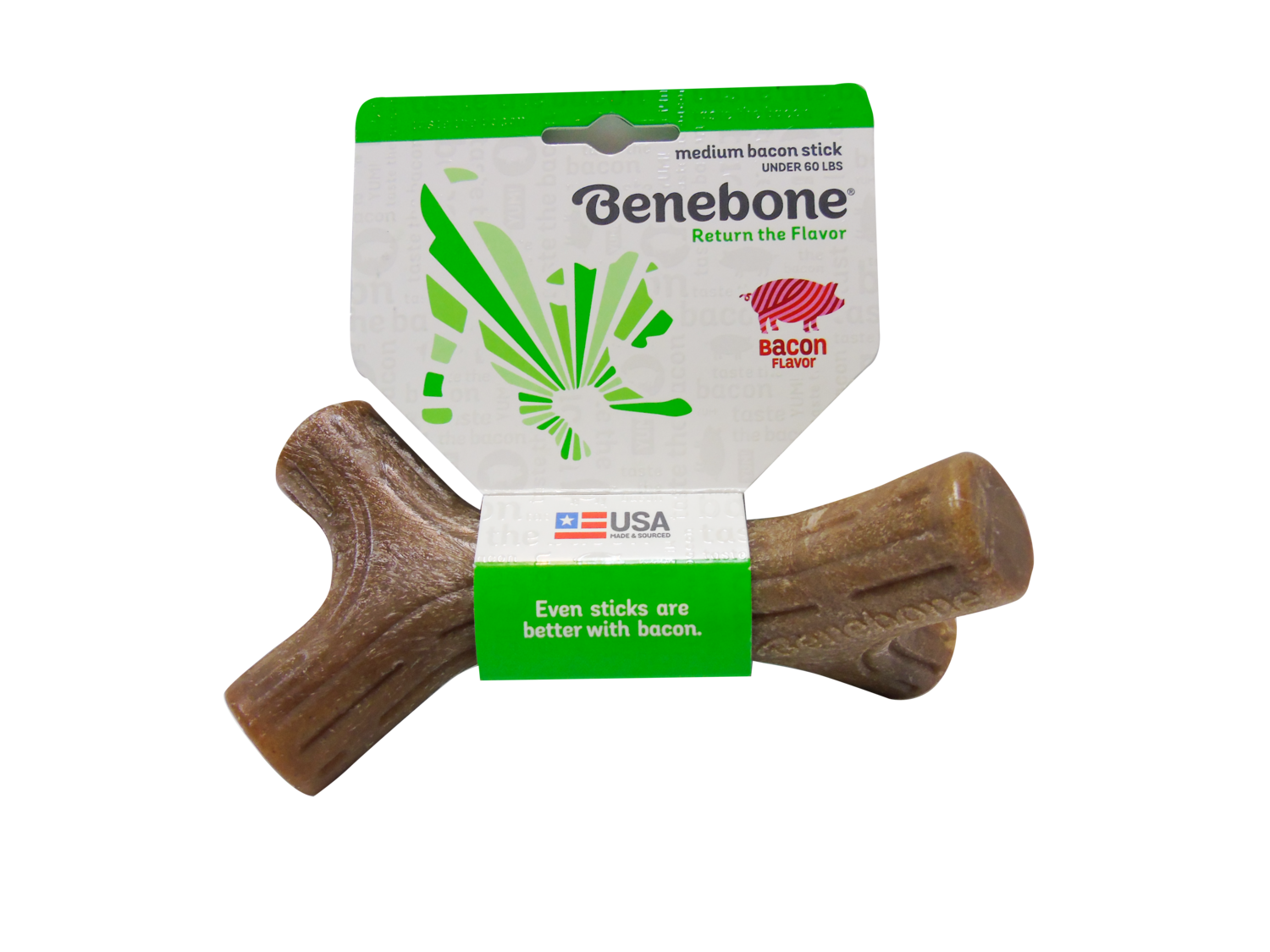 BENEBONE -  Bacon Flavour  Stick (SMALL)