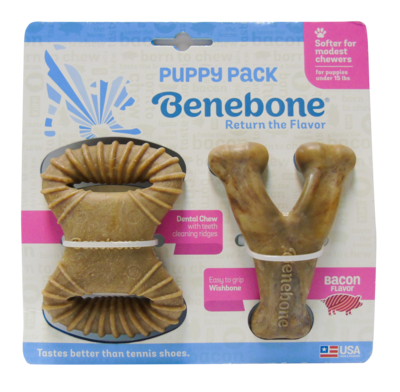 BENEBONE -  Puppy 2-Pack Bacon