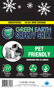 GREEN EARTH - Pet Friendly Safety Salt - 25 LB GREEN EARTH - Pet Friendly Safety Salt - 25 LB