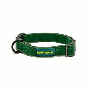 HEMP 4 PAWS - Hemp Dog Collar - Green - Small HEMP 4 PAWS - Hemp Dog Collar - Green - Small