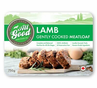 ALL GOOD DOG FOOD - Lamb Meatloaf