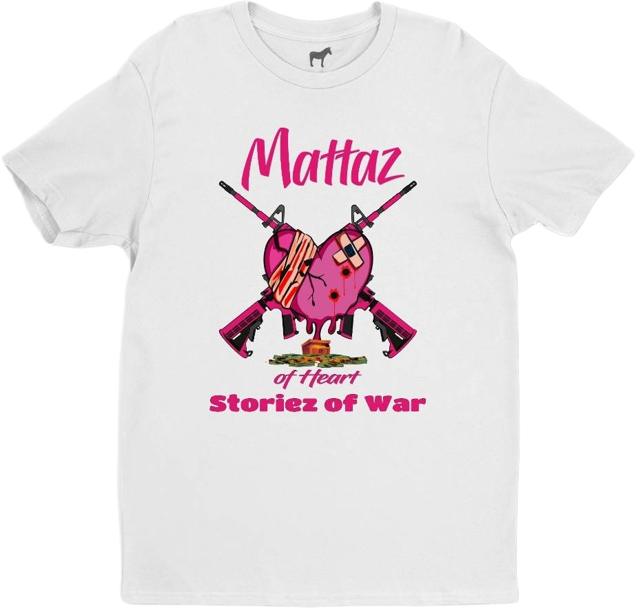 Mattaz of Heart - White/Pink (Coming Soon)